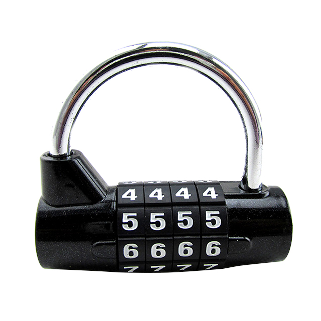 하늬통상 4단 원통 비밀번호 자물쇠 블랙, 현재가 5,400원
