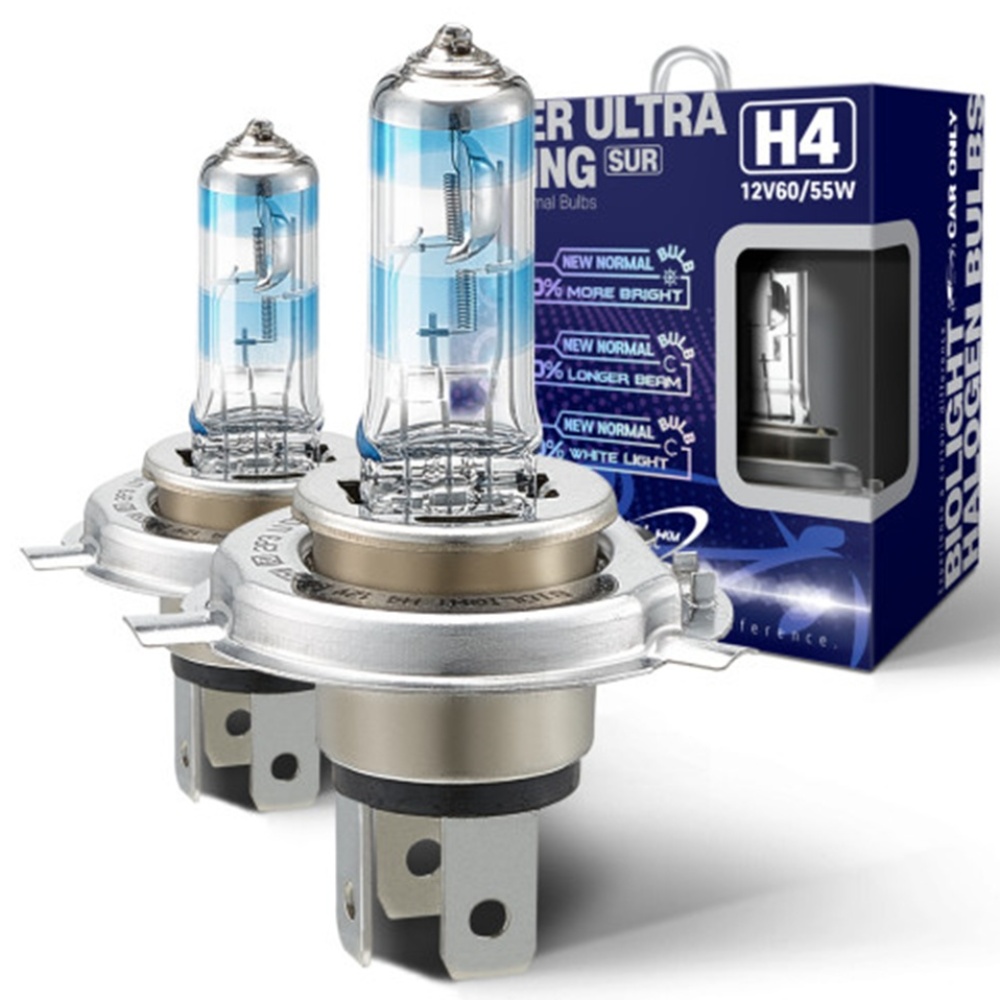 바이오라이트 슈퍼울트라레이싱 차량용 할로겐 전조등 + 170% H4 (1 set) 18,910원