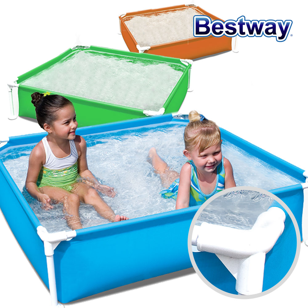 베스트웨이 사각 기둥 볼풀장 촉감놀이 플레이매트 BW 56217 블루 21,800원