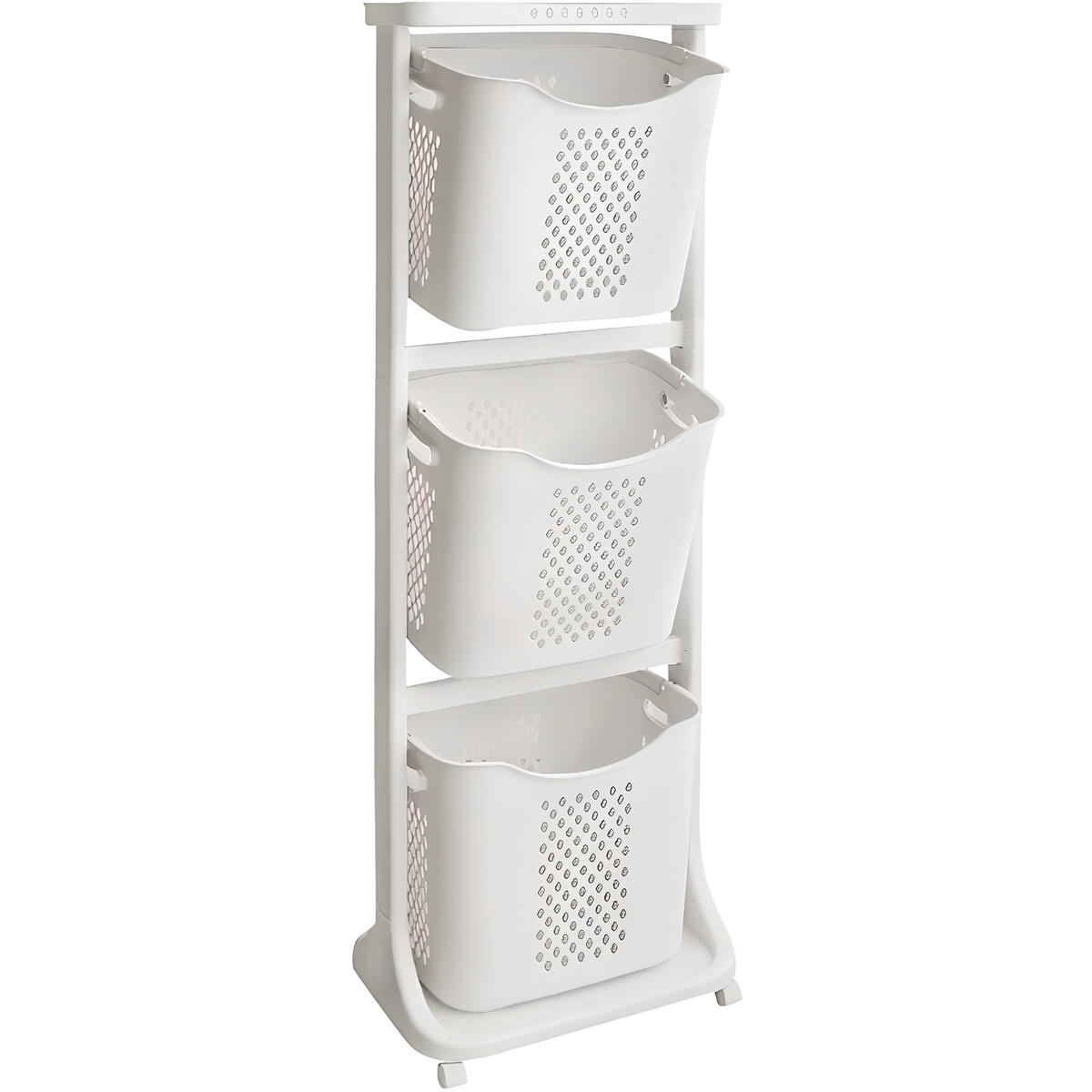 VER 3 대용량 트롤리 뉴 스윙 3단 빨래바구니 26,900원