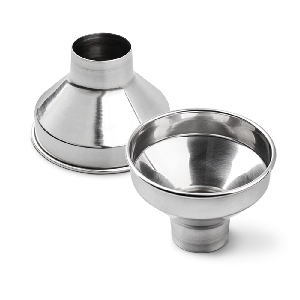 국산 스텐 깔때기 소분용 입구넓은 육수 기름 곡물 깔대기 영업용 주방용, 1개 11,900원