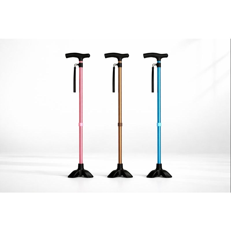 노인 지팡이 4발 사발 10단계 조절식 경량 환자용 고령자용 70,560원