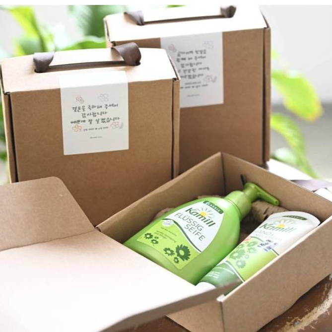 카밀 핸드크림 핸드워시 선물세트 / 답례품 학교 기업 행사 돌잔치 결혼식 회사 / 홍보 축하 감사 기프트 16,500원