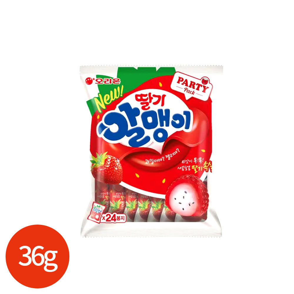 오리온 딸기 알맹이 36g x 24봉, 24개, 36g 14,780원