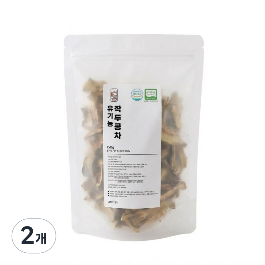 곡물연구소 국산 유기농 작두콩차, 150g, 2개, 1개입 29,830원