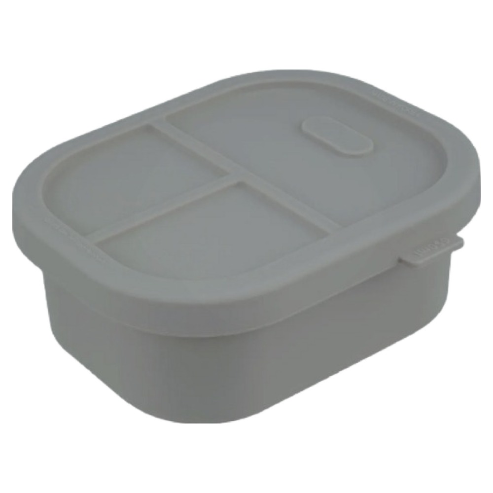 디아르 플래티넘 실리콘 밀폐 1단 도시락통 650ml, 그레이, 1개 19,000원