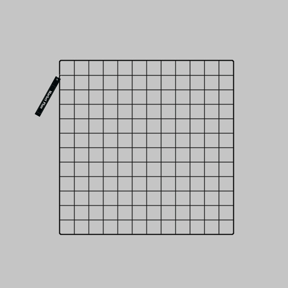 마켓플랜 인테리어 스틸 네트망 60 x 60 cm 6,900원