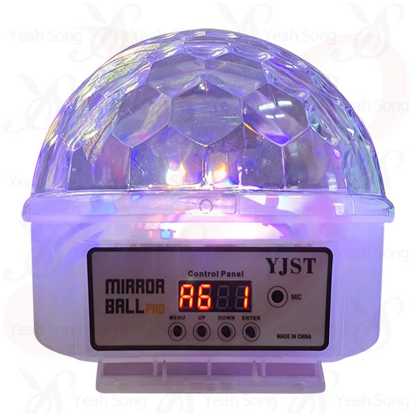 미러볼/ 밀러볼프로 밀러볼PRO 노래방조명 고급모터 무대용 파티용 행사용 홈파티 파티룸 컬러 LED 조명/예송사운드 35,000원