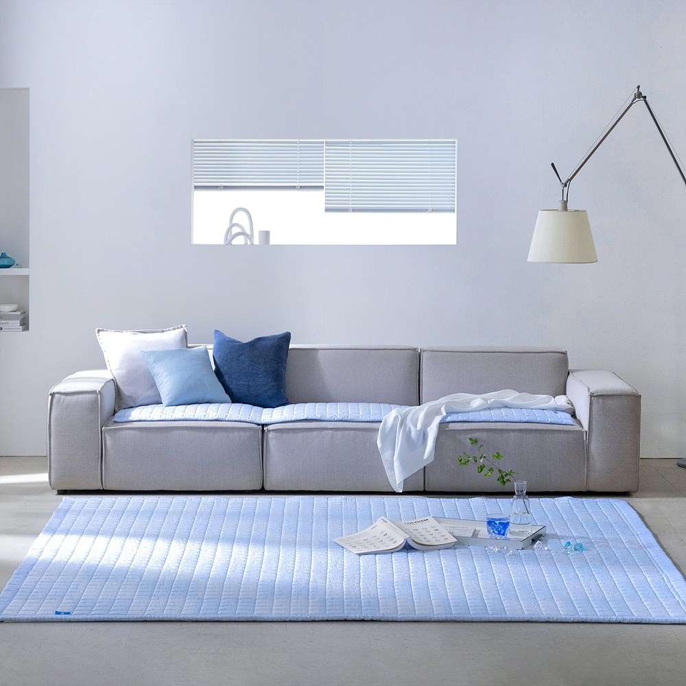 쿨슬립 듀라론 냉감 아이스 여름 카페트 패드 매트 러그 / 빠른배송 / 한국생산 / 압도적 시원함 / 중형 대형 특대형 점보특대형, 쿨매트, 아이스 핑크 63,200원