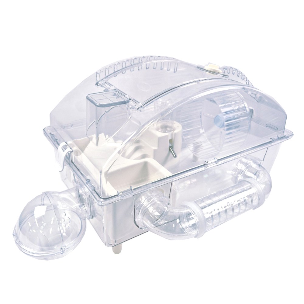 애니몰파크 투명 터널 일체형 햄스터 케이지 애니빌 하우스 용품 집 사육장, 1개, 투명 38,900원