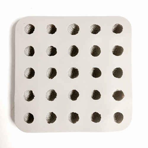 실리콘몰드 - 블랙베리 (25구) #중간베리몰드 #데코몰드 #석고몰드 #블랙베리몰드 12,900원