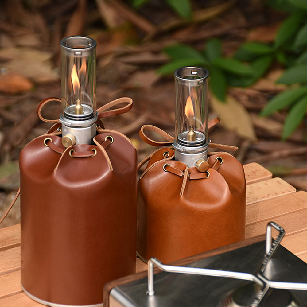 MF 레더 감성캠핑 이소가스 워머 가죽케이스 커버 7,300원