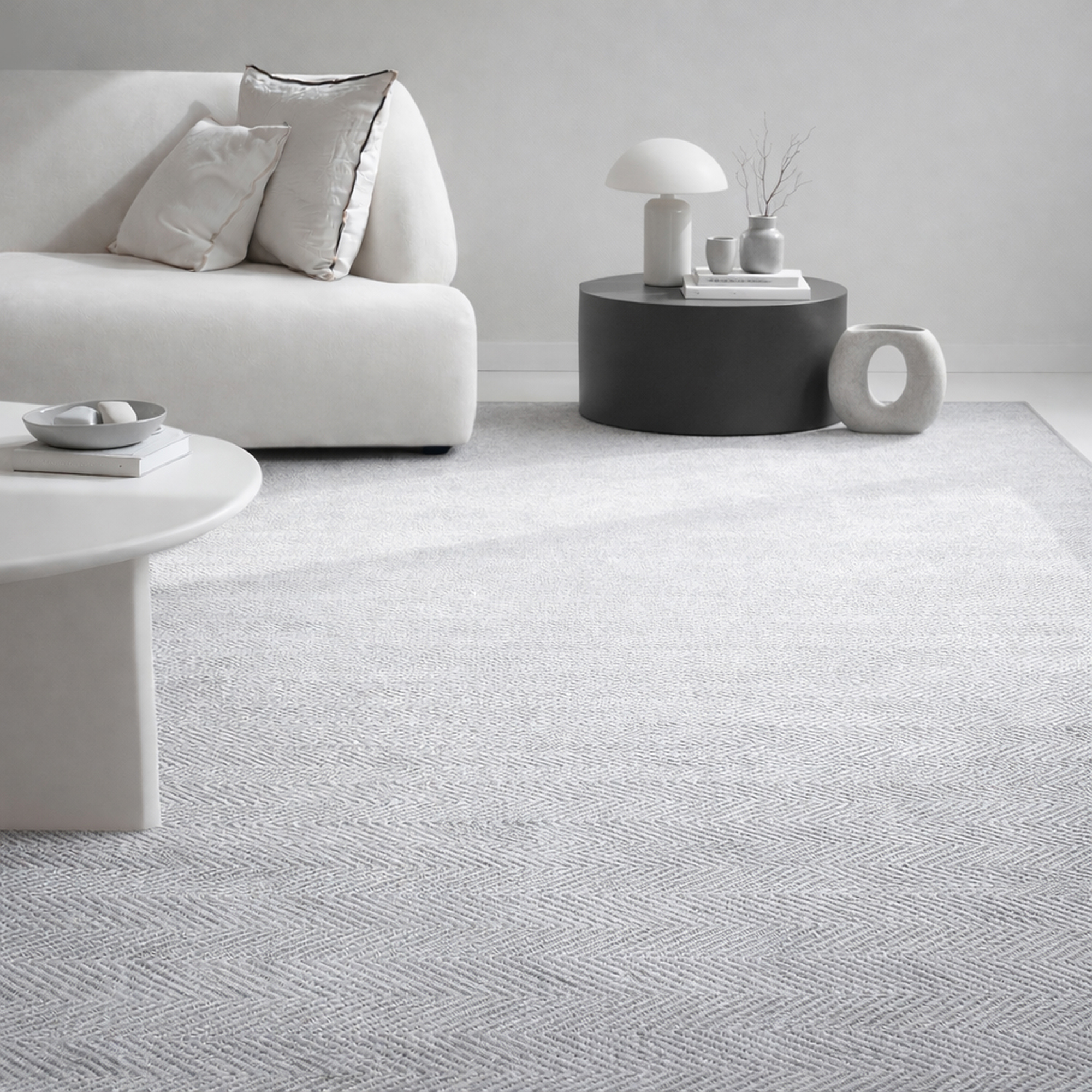 러디브 모던 워셔블 자가드 헤링본 러그 136,800원