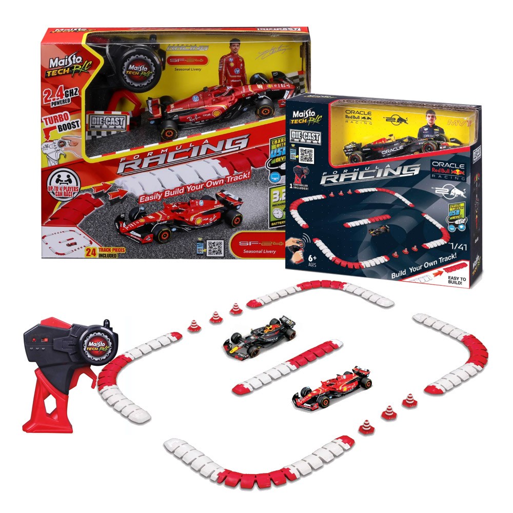 마이스토 1:41 F1 RC카 다이캐스트 페라리 레드불 트랙포함, 1개, 레드불 RB20 1번 57,900원