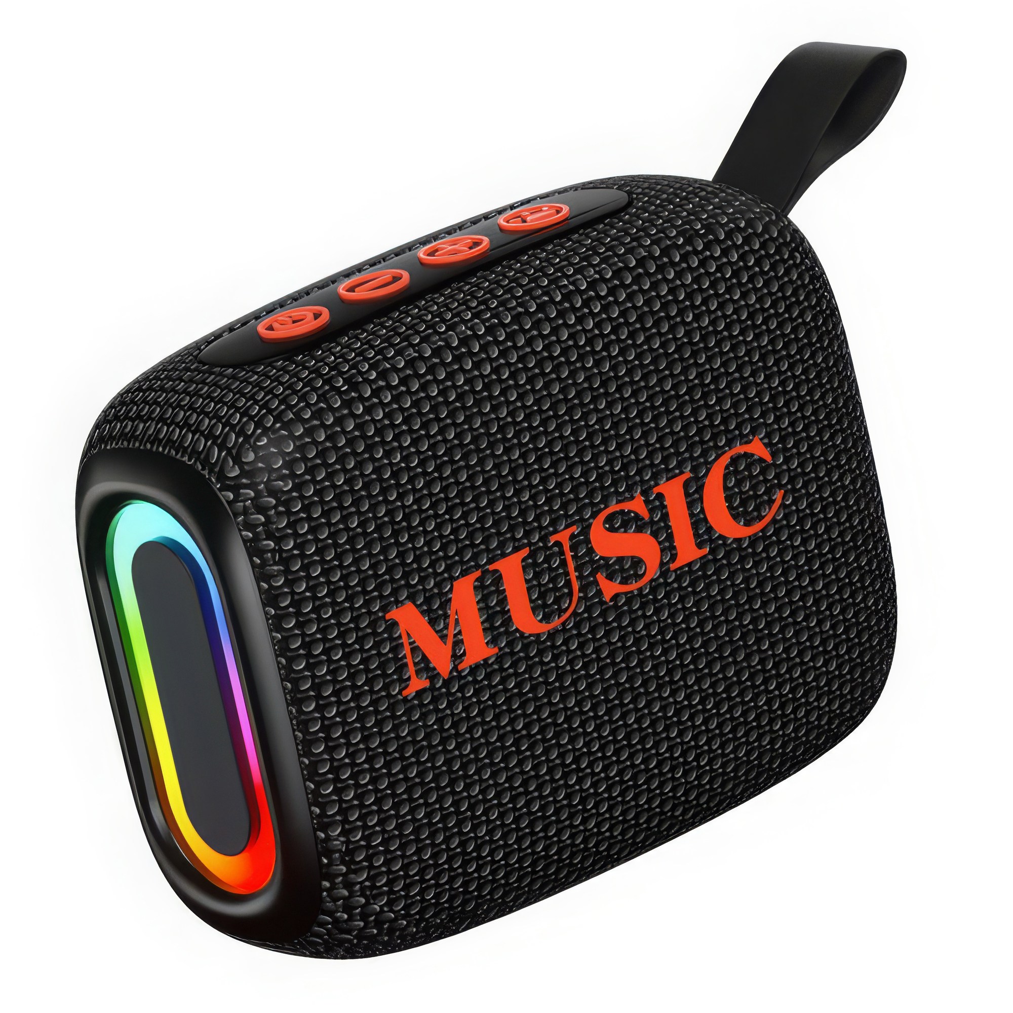 RUNHome LED 고음질 블루투스 스피커 휴대용 미니 자전거 차량용, 블랙 24,900원