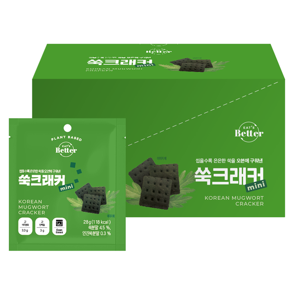 잇츠베러 쑥 크래커 미니, 280g, 1개 22,200원