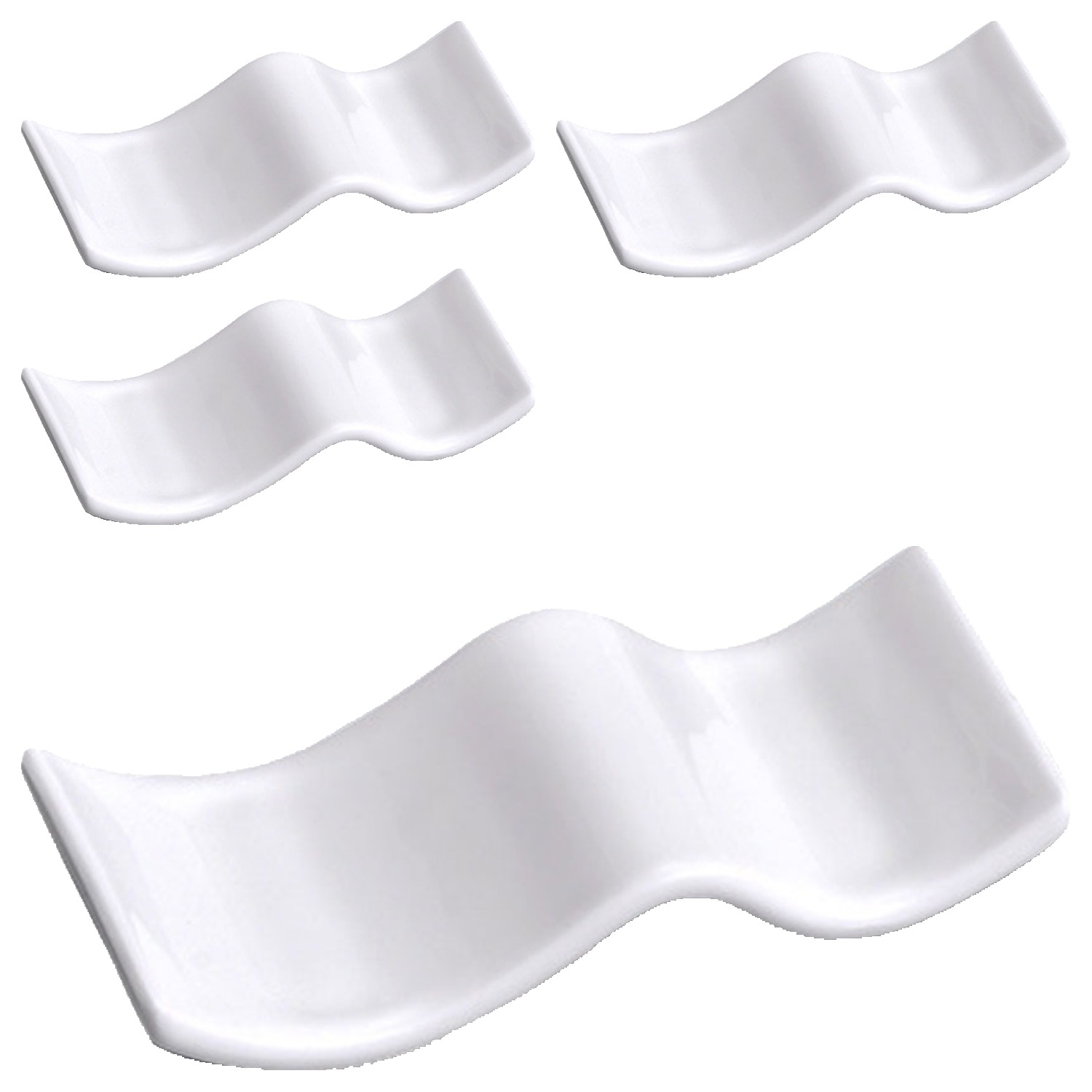 아루아 모던 도자기 수저받침 물결 6,920원