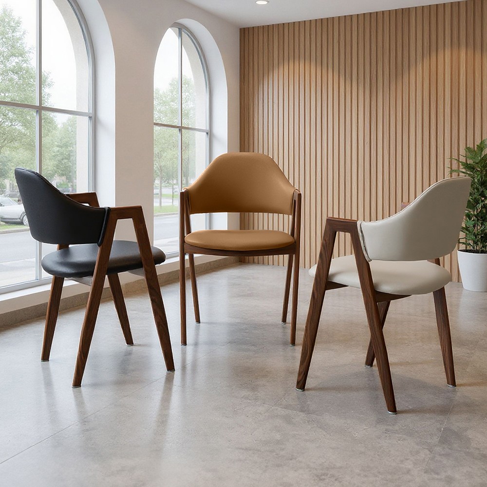 시드니 체어 주방 식탁 카페 커피숍 수인 인테리어 디자인 업소 매장 거실 철재 간이 의자 93,000원