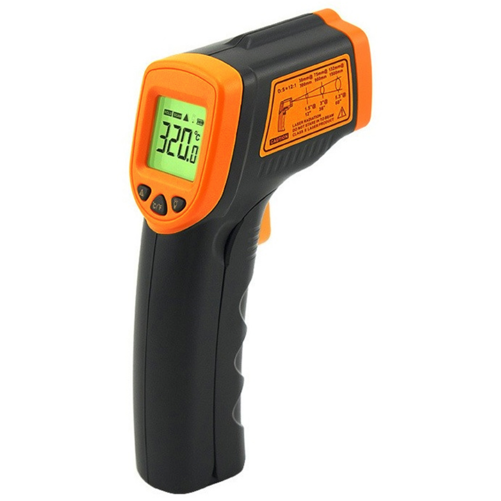 JK 적외선 온도계 AR320A 비접촉식 온도 측정기 레이저 레이져 공업용 산업 요리용, 1개 17,900원