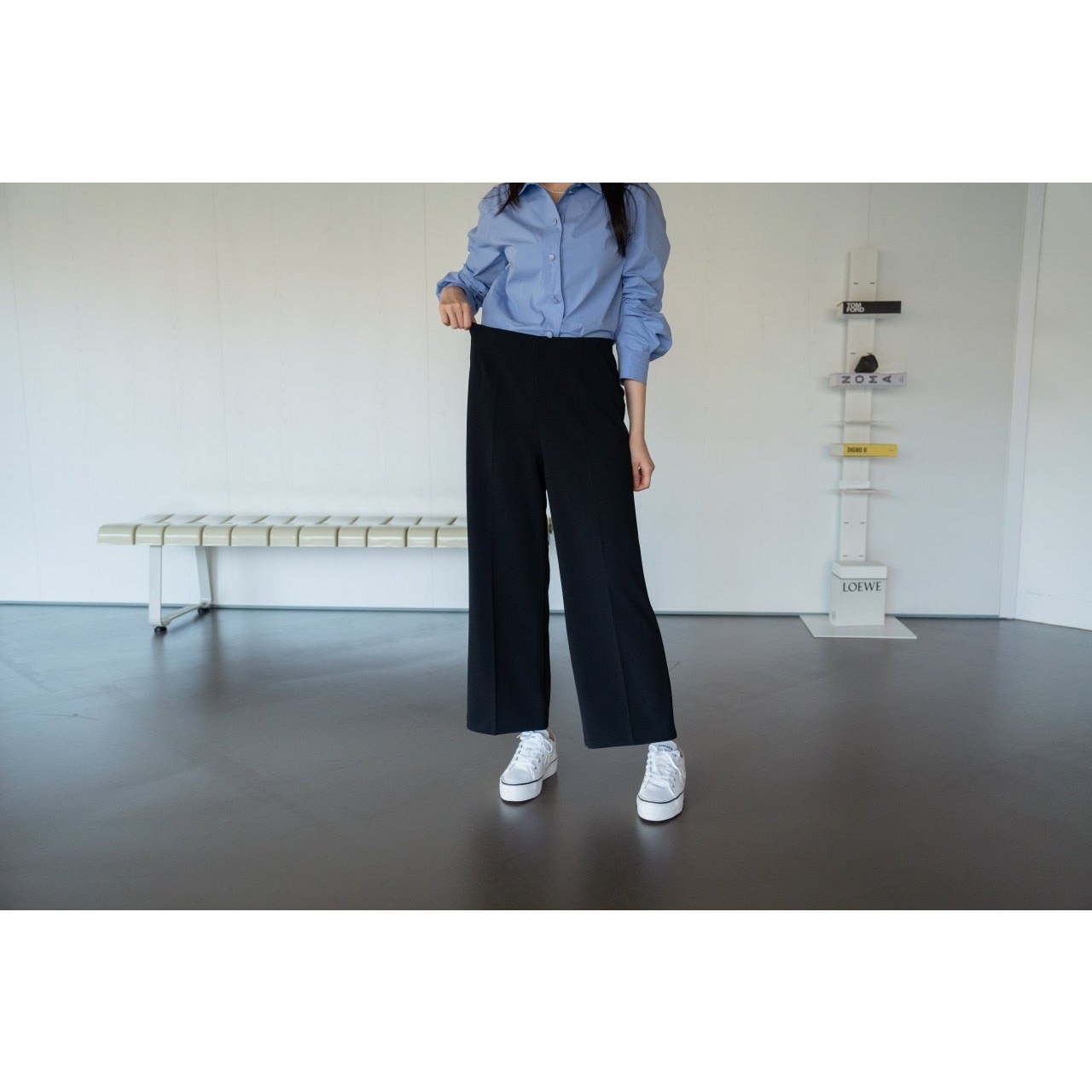 아델라이크 빅사이즈여성의류  여성팬츠세미와이드밴드바지하이웨이스트밴드바지통바지여자와이드슬랙스밴딩슬랙스밴딩골프바지골프연습장옷와이드핏가을슬랙스히든밴딩국내생산바지스판슬랙스88사이즈 48,000원