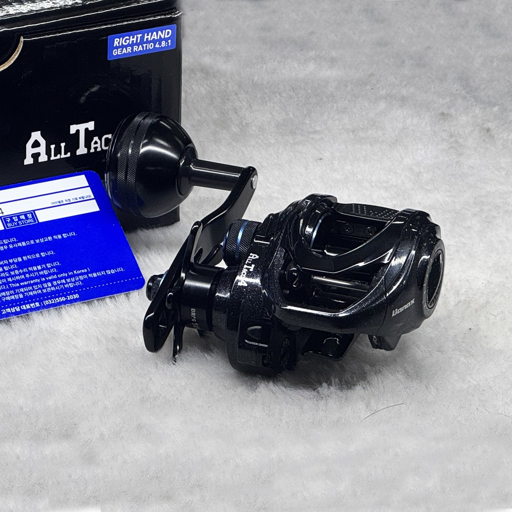 바낙스 올타코4 선상문어낚시 베이트릴 우핸들, 블랙, 4.8:1 130,000원