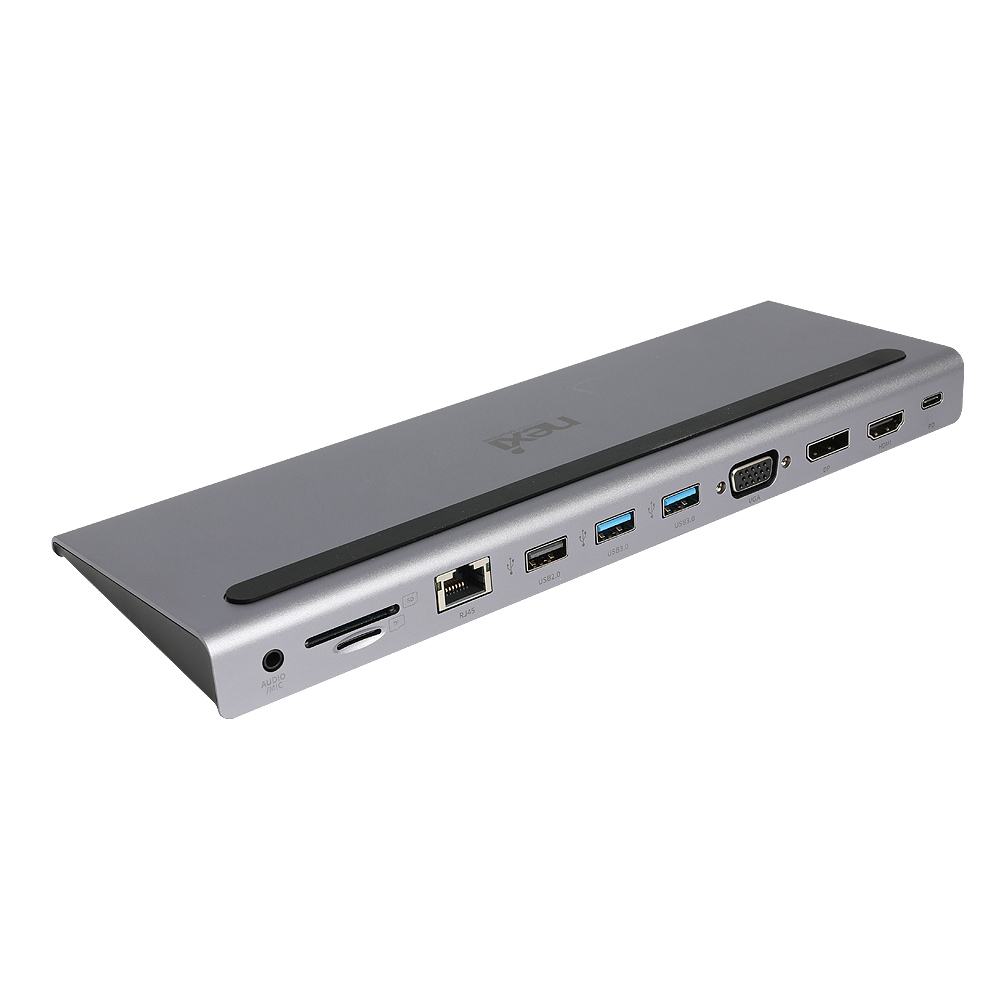 넥시 USB3.1 C타입 11 in 1 멀티 도킹스테이션 NX-11DOCK, 단일색상, 1개 64,700원