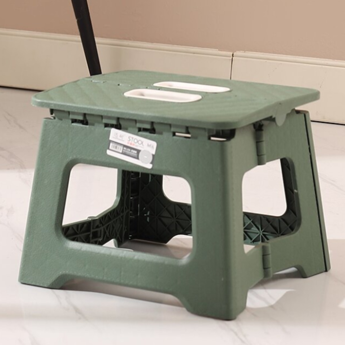 하옵 간이 접이식 폴딩 스툴 의자 3size, 1개, 중형 그린 8,400원