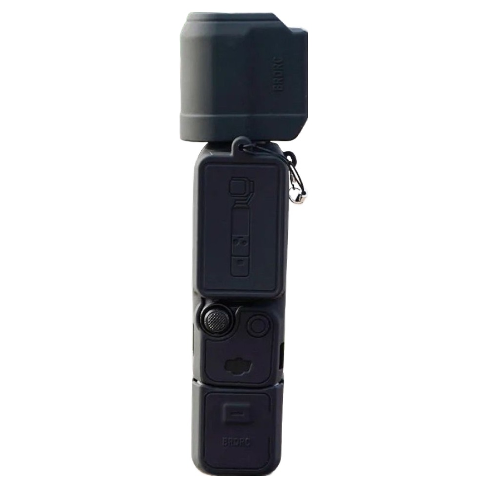 BRDRC 탑피아 고급 소프트 실리콘 케이스 5종 세트 DJI OSMO Pocket3, 1세트, 블랙 10,570원