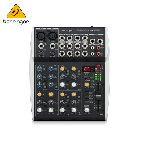 베링거 XENYX 1002SFX 프리미엄 아날로그 10채널 믹서 (당일배송) 218,000원