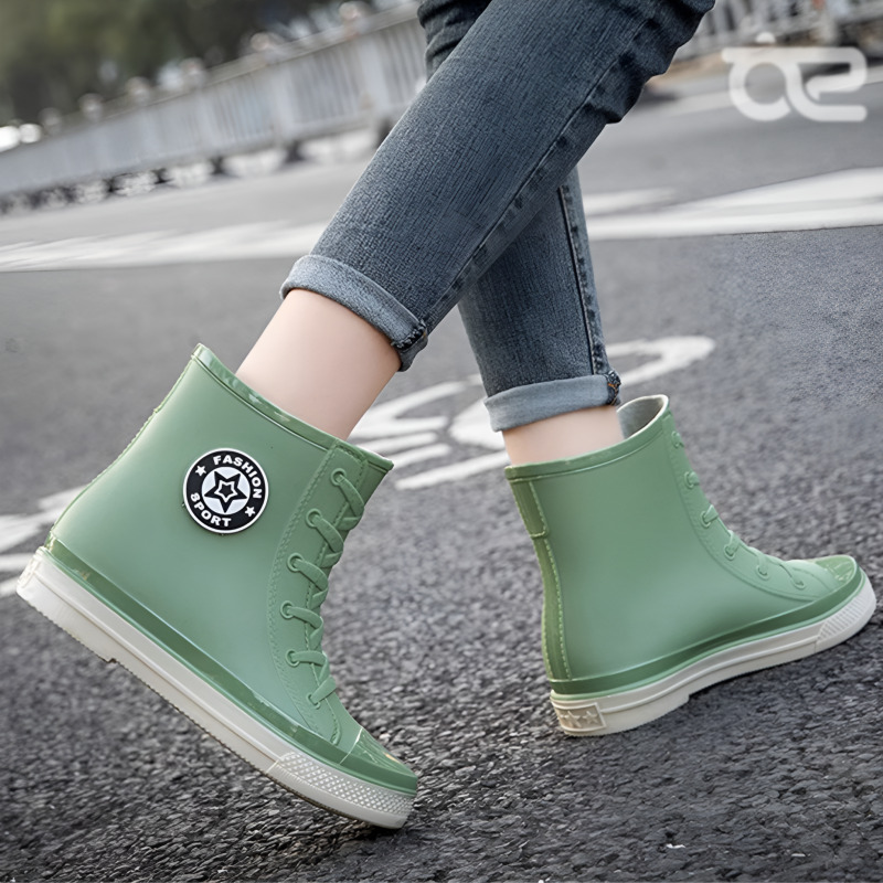 하루연구소 여성 레인부츠 미들 방수 부츠 19,510원