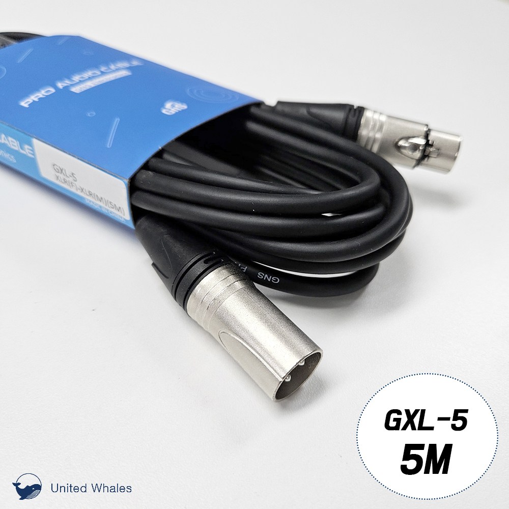 GNS 캐논 암수 XLR 마이크 케이블 연결 선, 1개 18,600원