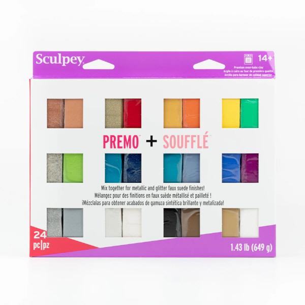 프레모 Premo+수플레 Souffle 1.43lb(649g) 24색/폴리머클레이 47,500원