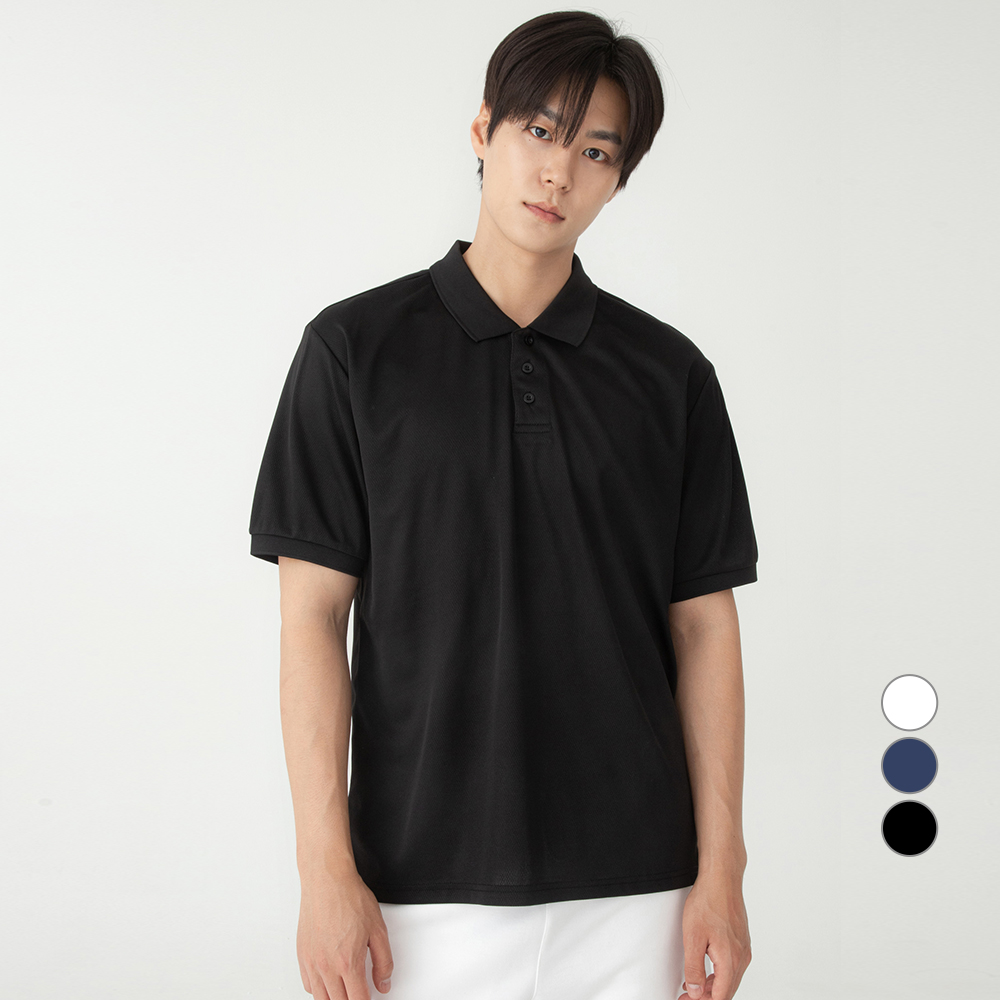 캐럿 남녀공용 카라 반팔 티셔츠 6,790원