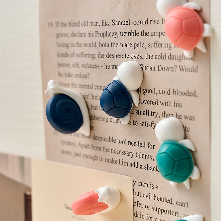 피그랩 느릿느릿 자석 세트 6종 거북이 달팽이 마그넷 네오디움자석 11,300원