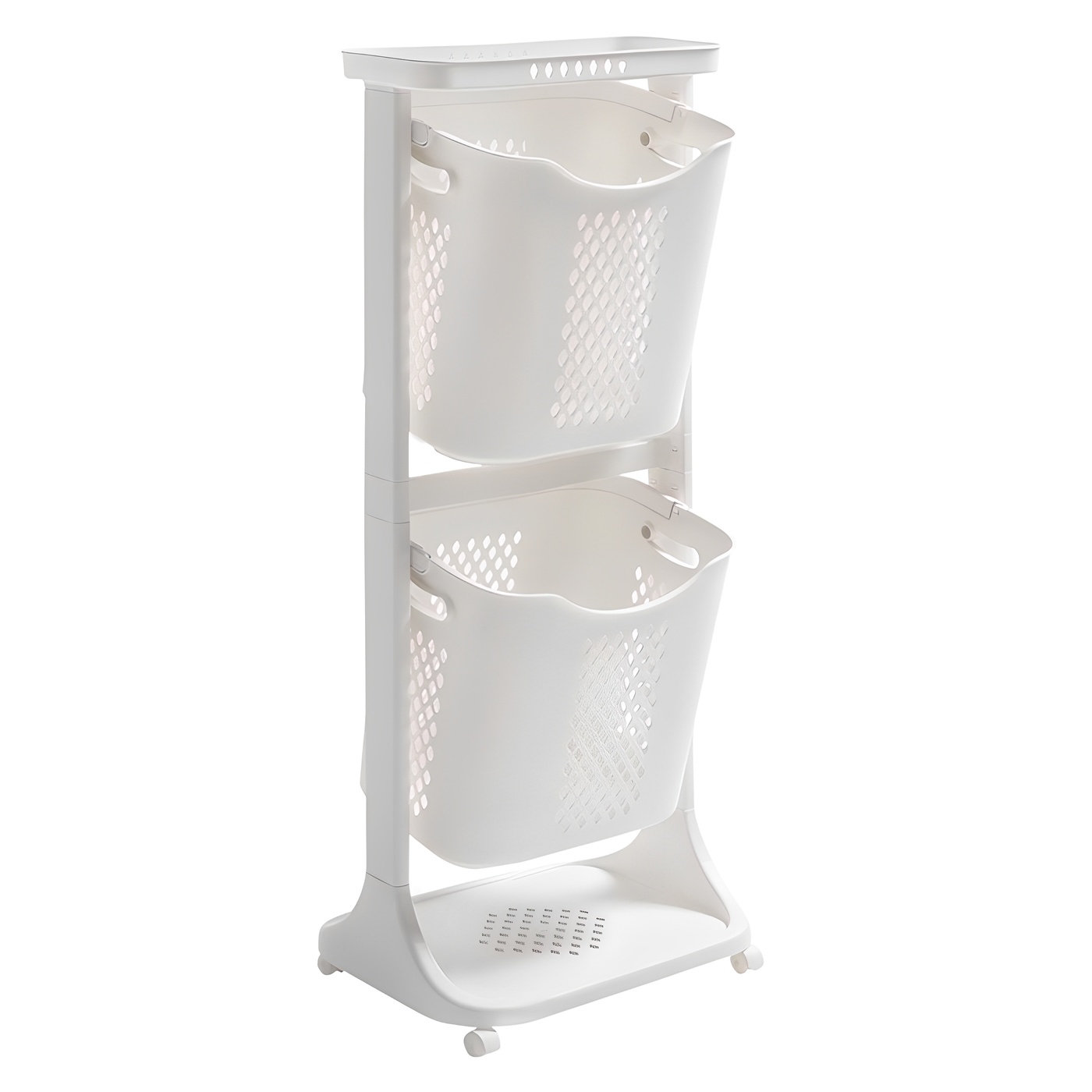 VER 2 대용량 트롤리 스윙 2단 빨래바구니 15,900원