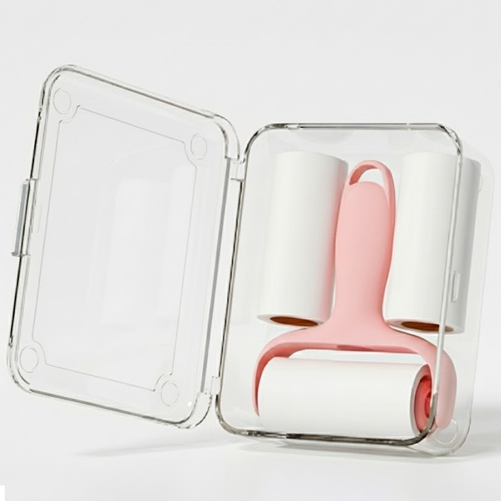 잇어스홈 마카롱 휴대용 미니 돌돌이, 핑크, 리필 3개 포함 4,600원