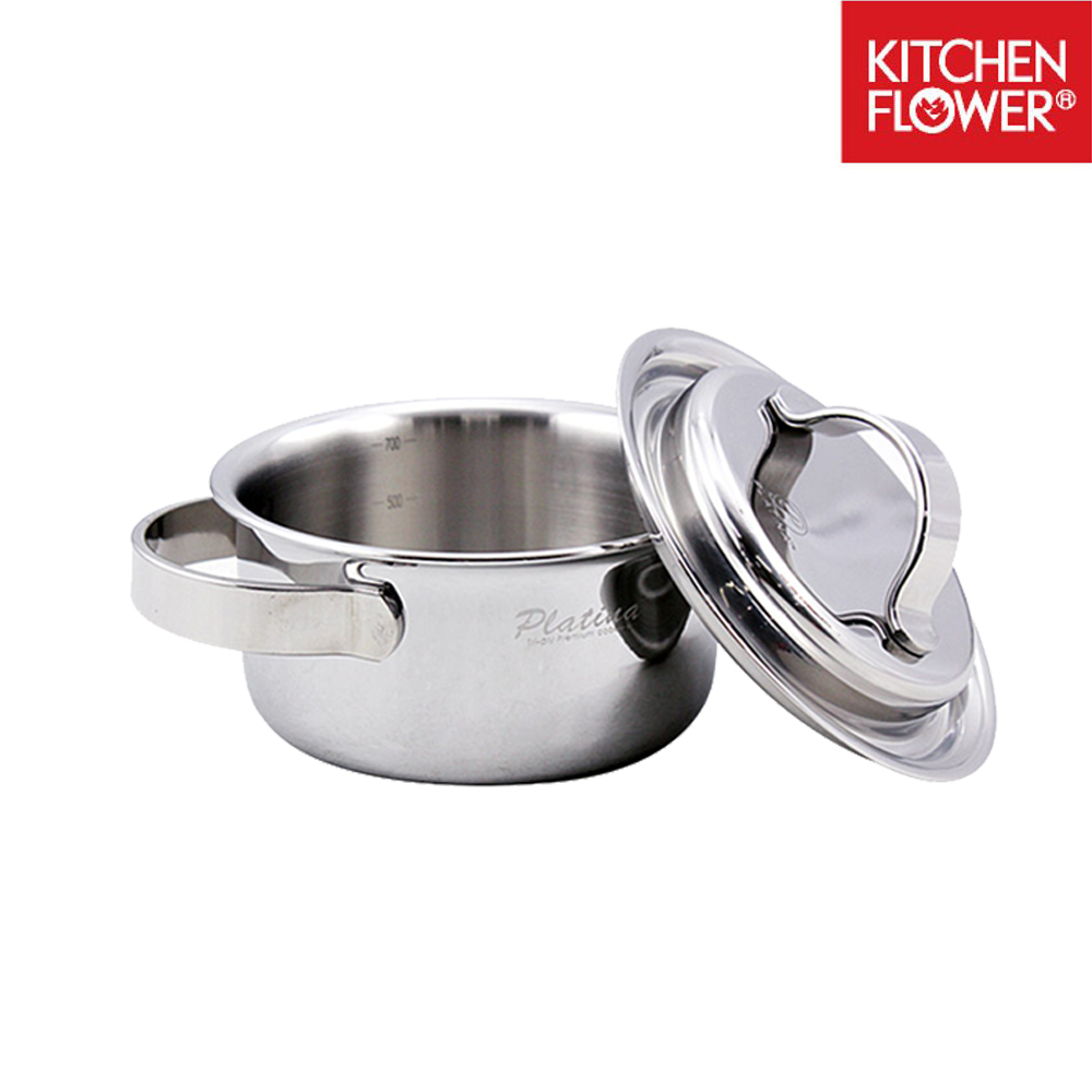 키친플라워 뉴플래티나 프로 미니 양수 냄비 35,000원