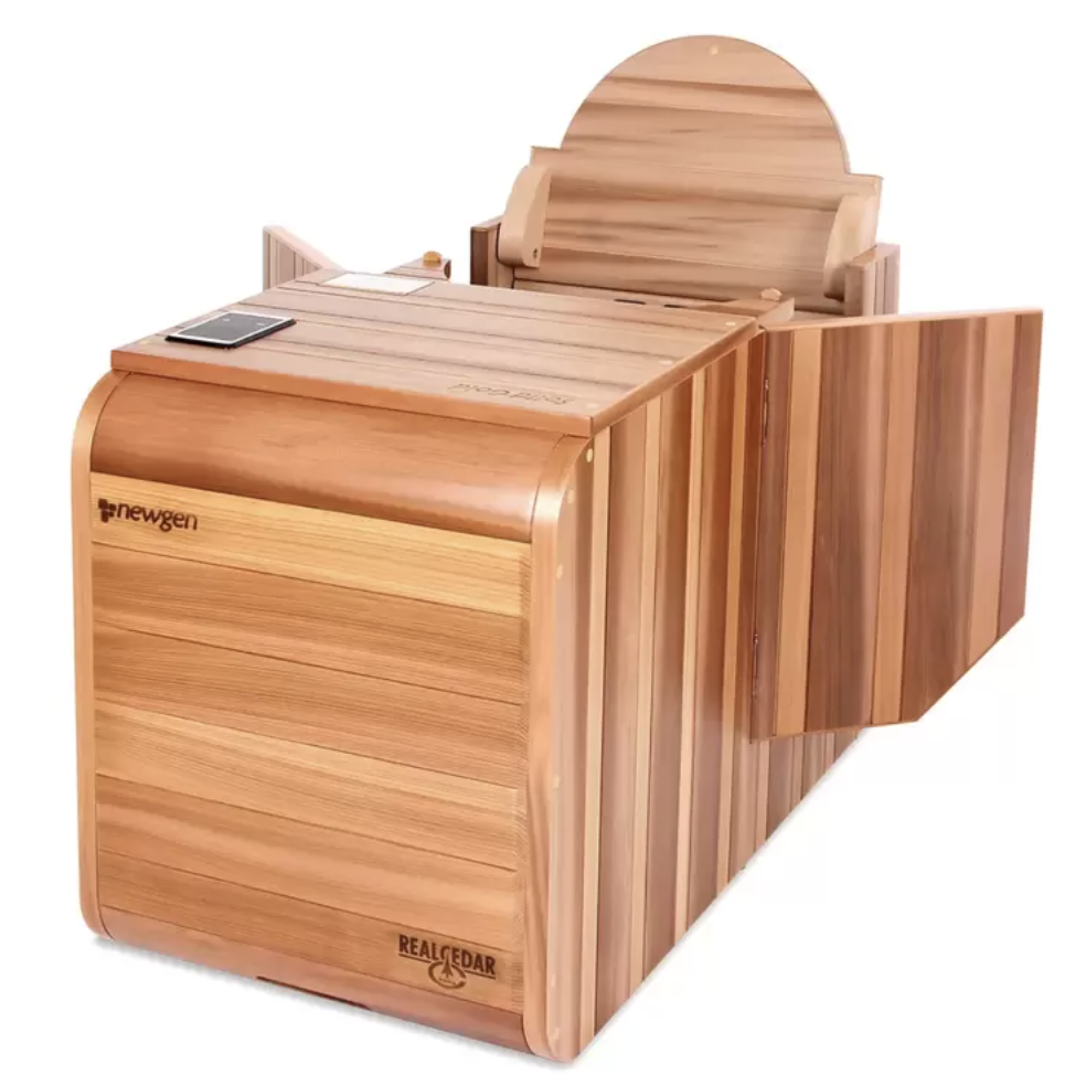 뉴젠 솔리드 골드 반신욕기 가정용 땀빼기 사우나 찜질기 (적삼목 1인용 세라믹 히터 ), 솔리드 골드 반신욕기 2,898,000원