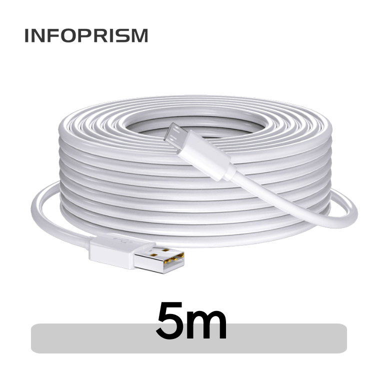 INFOPRISM / 마이크로 5핀 USB 고속 충전 케이블 3m 5m 8m 10m 12m 롱케이블 긴케이블, 현재가 4,980원