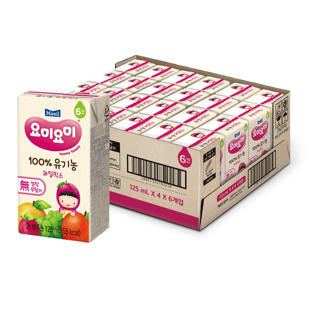 요미요미 유기농 주스 과일믹스 17,400원