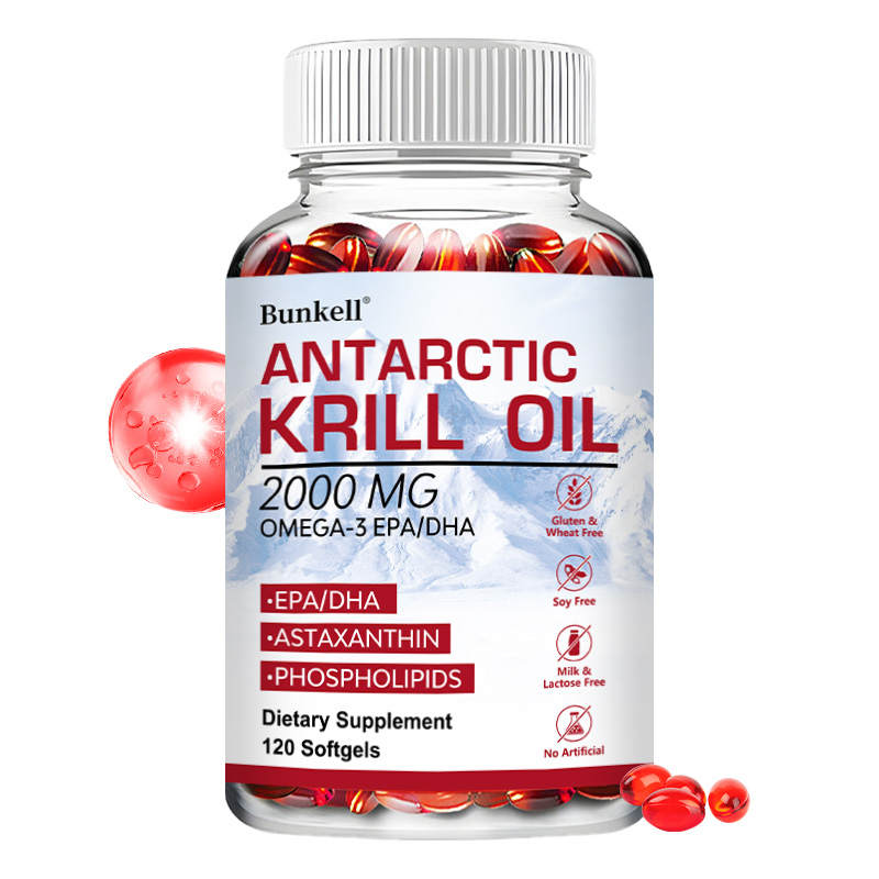 남극 크릴오일 2000mg 아스타잔틴과 인지질 - 뇌, 심장, 관절, 피부, 면역체계에 도움 - 식이보충제, 3개, 120정 62,600원