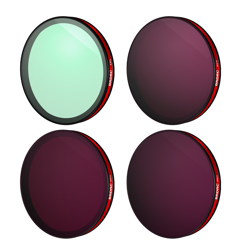 BRDRC DJI Action 6 전용 고품질 카메라 필터, 1개, CPL+ND16+ND32+ND64 47,000원