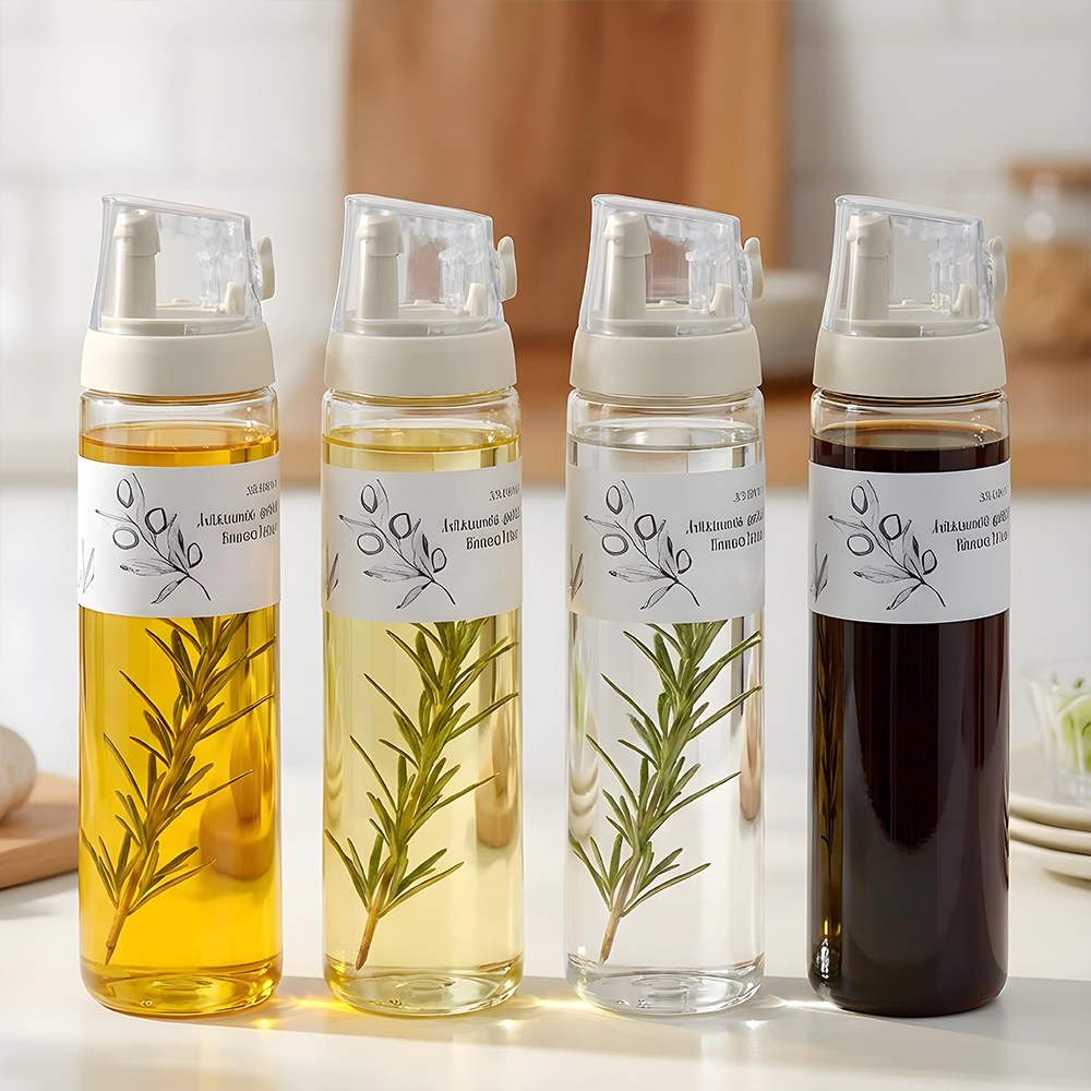 마치홈 원터치 밀폐 실드 오일병 4P, 1세트, 500ml 19,800원