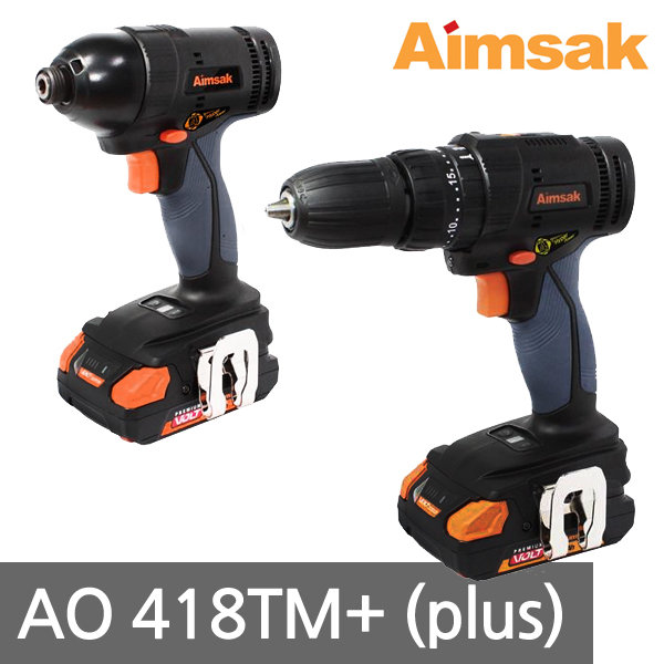 아임삭 충전드릴 AO418TM PLUS 충전콤보세트 함마드릴 276,670원