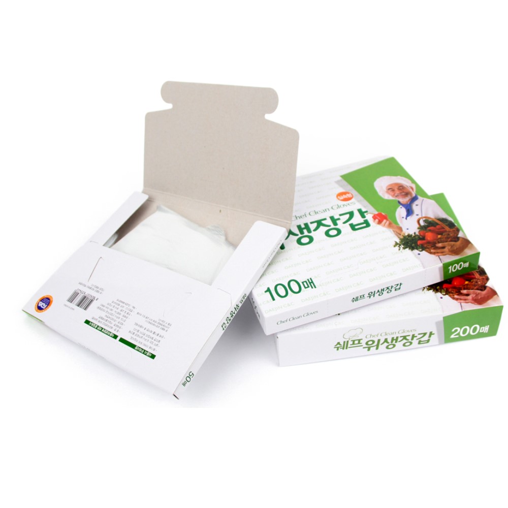 서희유통 음식점 셰프 음식 조리 일회용 비닐 위생 손가락장갑 500매 11,400원
