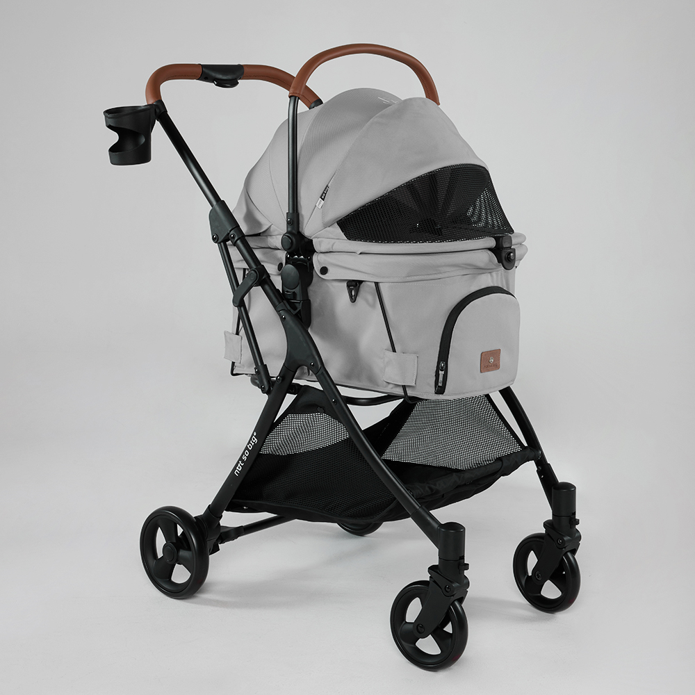 낫쏘빅 반려동물 도로시에찌 캐리어분리형 레인커버 컵홀더 포함 유모차 233,000원