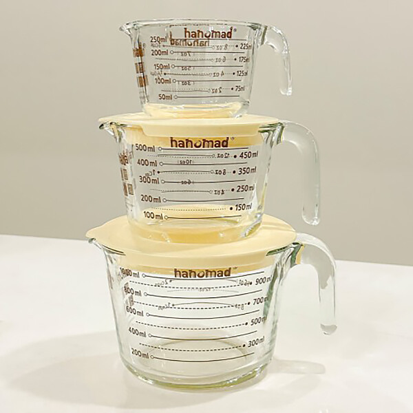 웰베이킹 hanomad 내열유리계량컵 13,320원