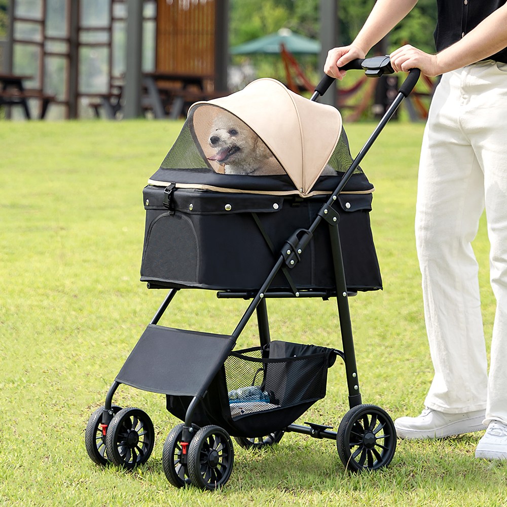 펫초이스 클래식 강아지 유모차, 단일색상, 1개 84,900원