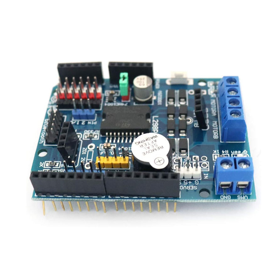 아두이노 L298P H-bridge 2CH 모터 드라이버 쉴드 6,490원