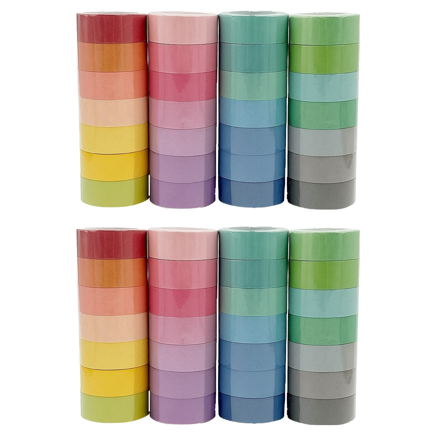 문구담 단색 데코 마스킹테이프 28컬러 세트, 혼합색상, 56개 29,980원